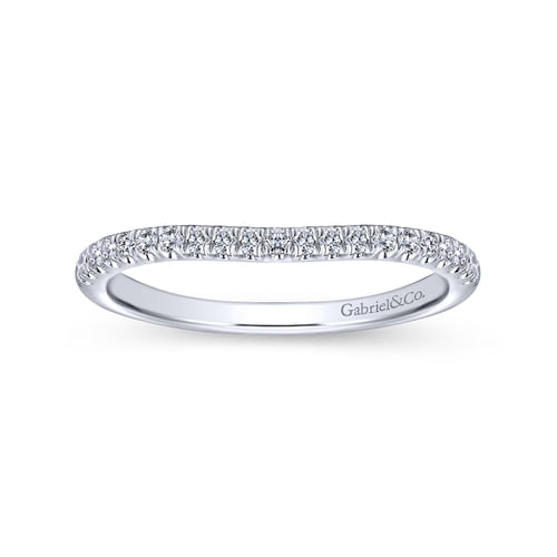 14K White Gold   Matching Wedding Band