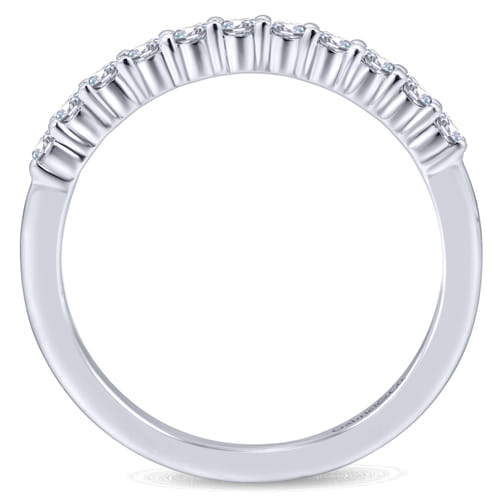 14K White Gold   Matching Wedding Band