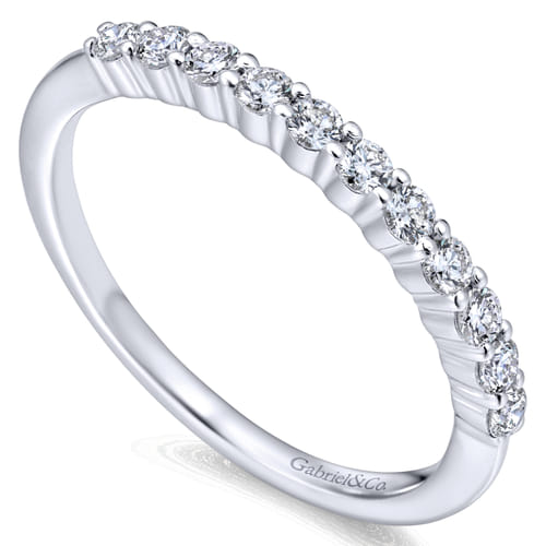 14K White Gold   Matching Wedding Band