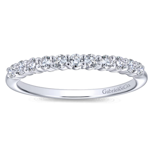 14K White Gold   Matching Wedding Band