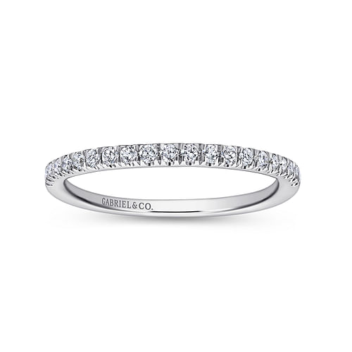 14K White Gold   Matching Wedding Band