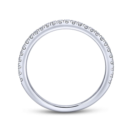 14K White Gold   Matching Wedding Band