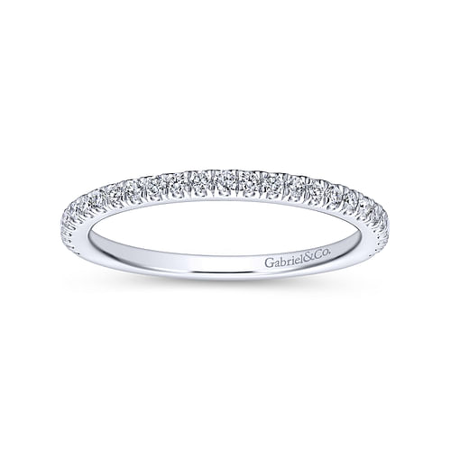 14K White Gold   Matching Wedding Band