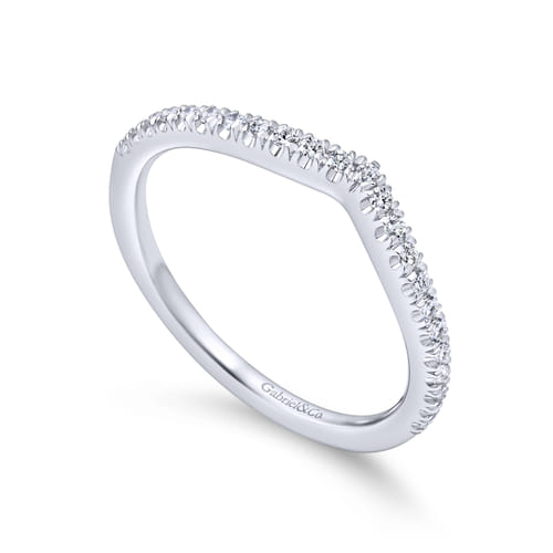 14K White Gold Matching Wedding Band 14K White Gold Matching Wedding Band