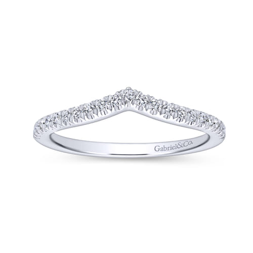 14K White Gold Matching Wedding Band 14K White Gold Matching Wedding Band