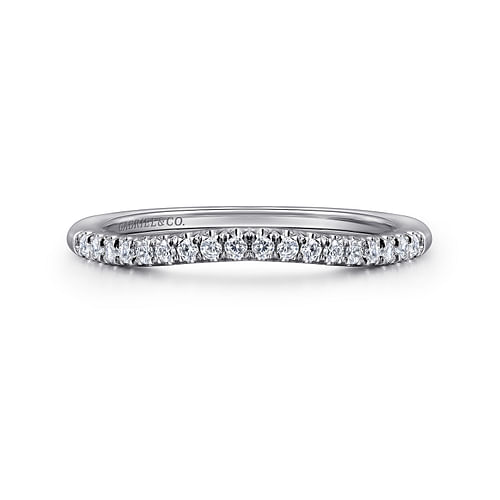 14K White Gold   Matching Wedding Band