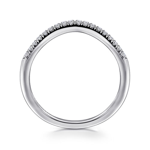 14K White Gold   Matching Wedding Band