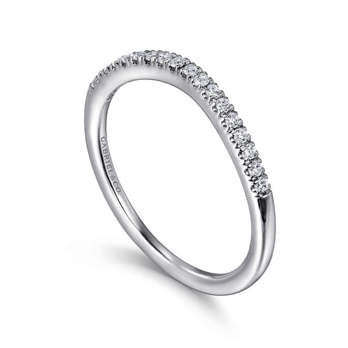 14K White Gold   Matching Wedding Band