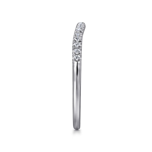 14K White Gold   Matching Wedding Band