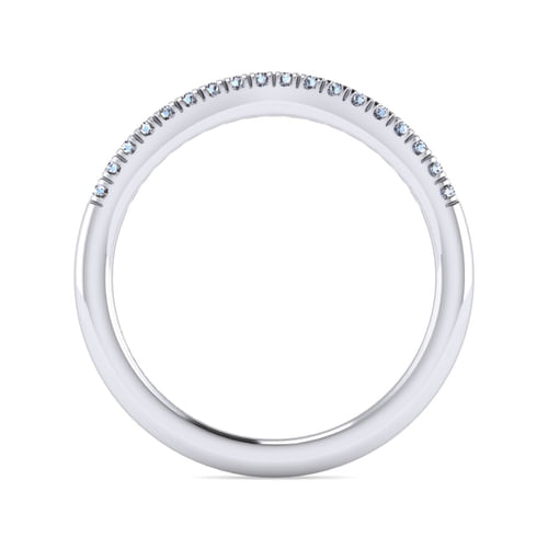 14K White Gold   Matching Wedding Band