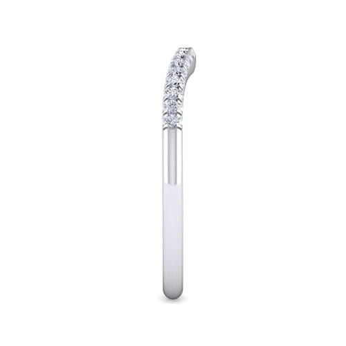 14K White Gold   Matching Wedding Band