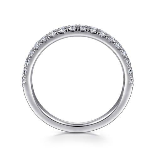 14K White Gold   Matching Wedding Band