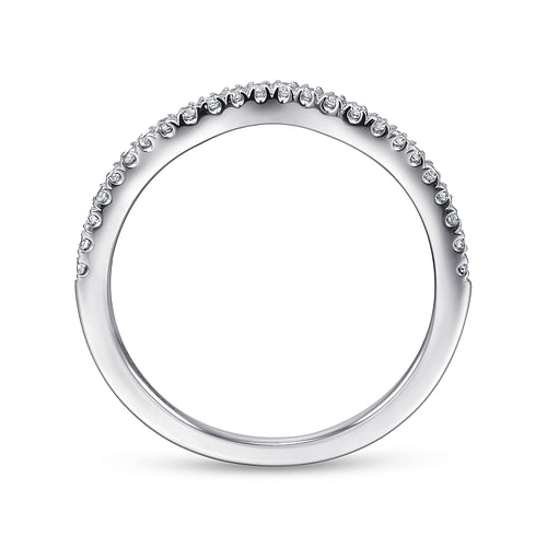 14K White Gold   Matching Wedding Band