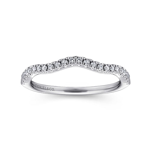 14K White Gold   Matching Wedding Band