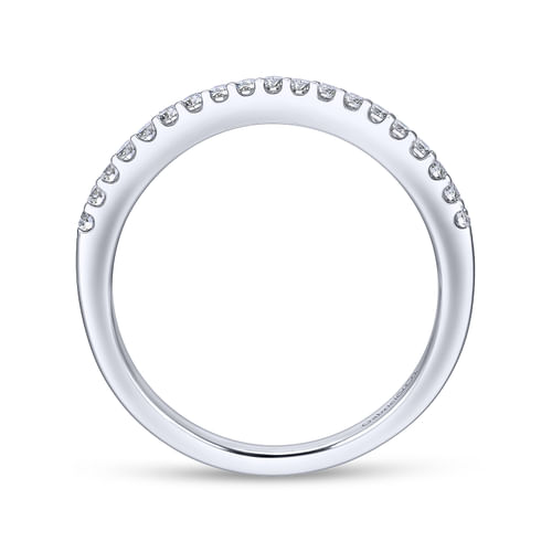 14K White Gold   Matching Wedding Band