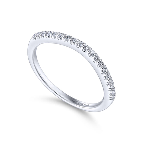 14K White Gold   Matching Wedding Band