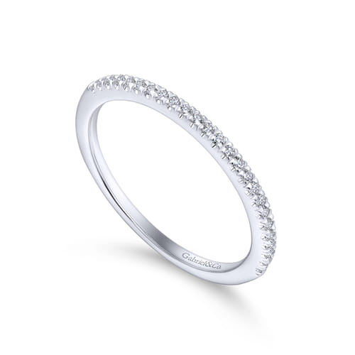 14K White Gold   Matching Wedding Band