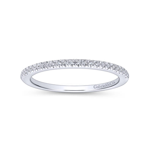 14K White Gold   Matching Wedding Band