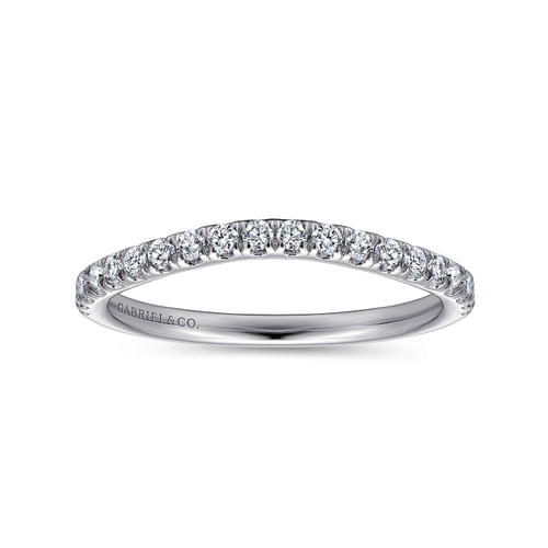 14K White Gold   Matching Wedding Band