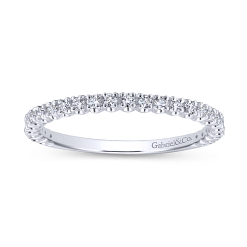14K White Gold   Matching Wedding Band