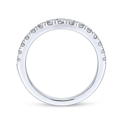 14K White Gold   Matching Wedding Band