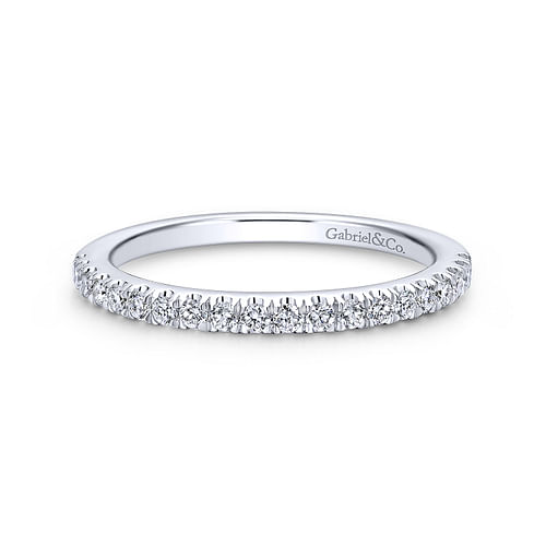 14K White Gold   Matching Wedding Band