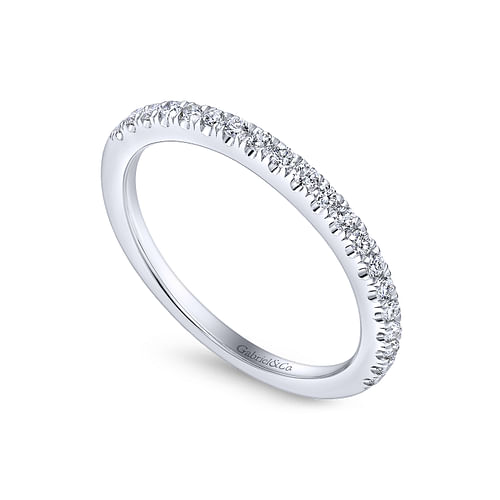 14K White Gold   Matching Wedding Band