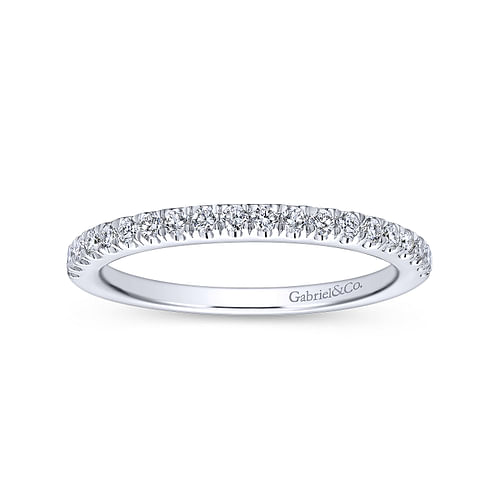 14K White Gold   Matching Wedding Band