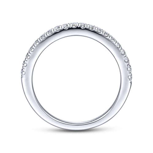 14K White Gold   Matching Wedding Band