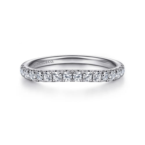 14K White Gold   Matching Wedding Band
