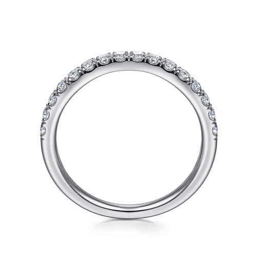 14K White Gold   Matching Wedding Band