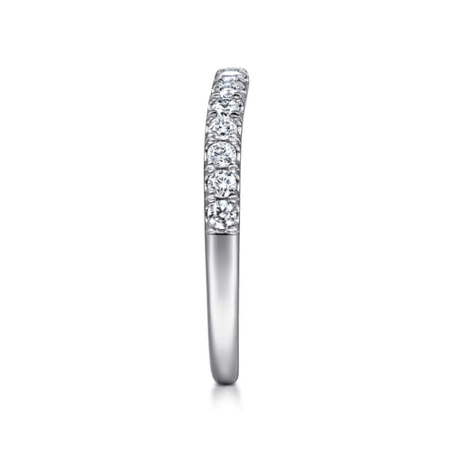 14K White Gold   Matching Wedding Band