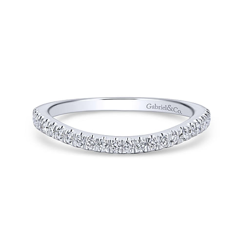 14K White Gold   Matching Wedding Band