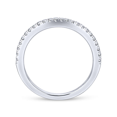 14K White Gold   Matching Wedding Band