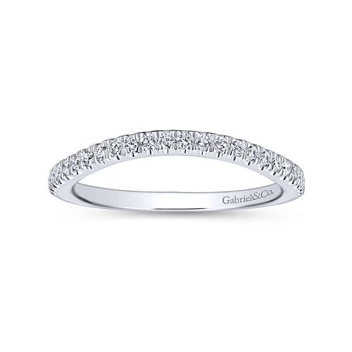 14K White Gold   Matching Wedding Band