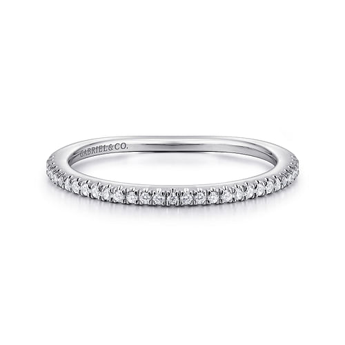 14K White Gold   Matching Wedding Band