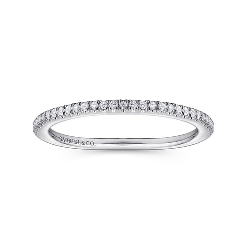 14K White Gold   Matching Wedding Band