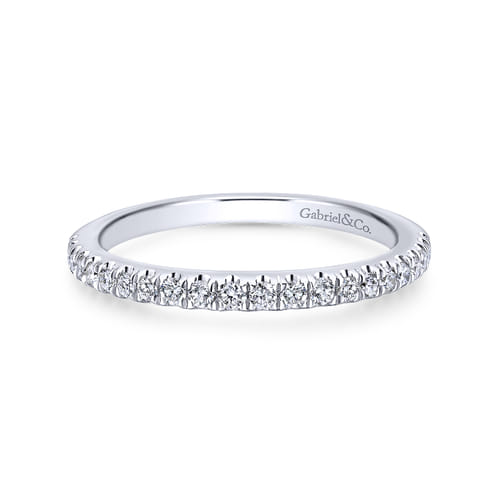 14K White Gold   Matching Wedding Band