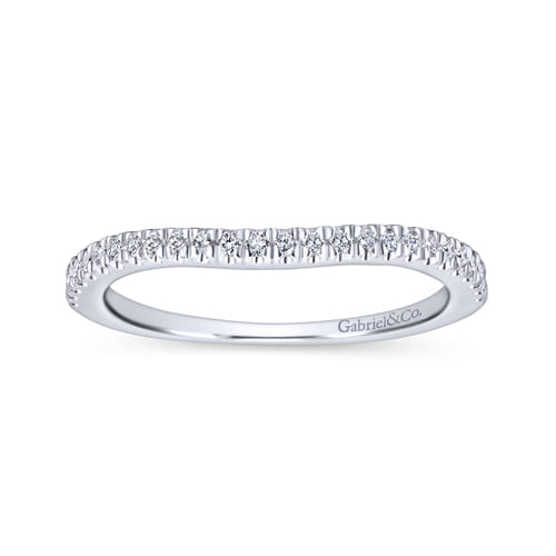 14K White Gold   Matching Wedding Band