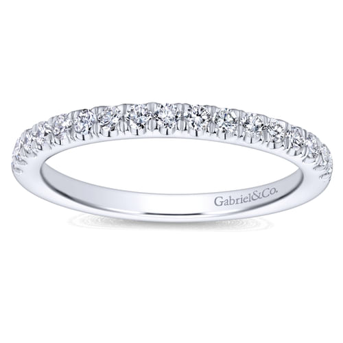 14K White Gold   Matching Wedding Band