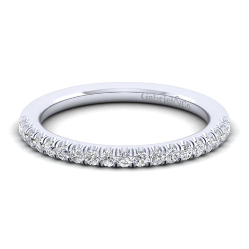14K White Gold   Matching Wedding Band