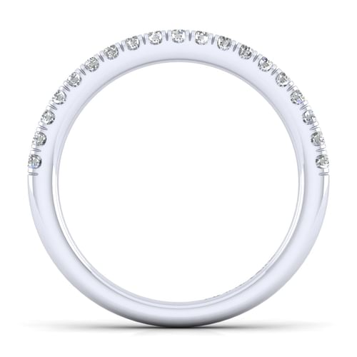 14K White Gold   Matching Wedding Band