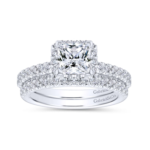 14K White Gold   Matching Wedding Band
