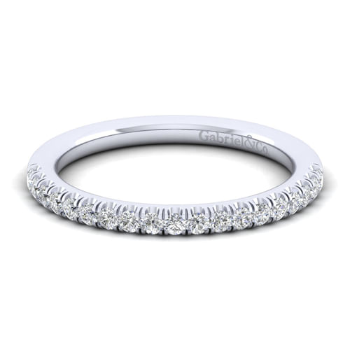 14K White Gold   Matching Wedding Band