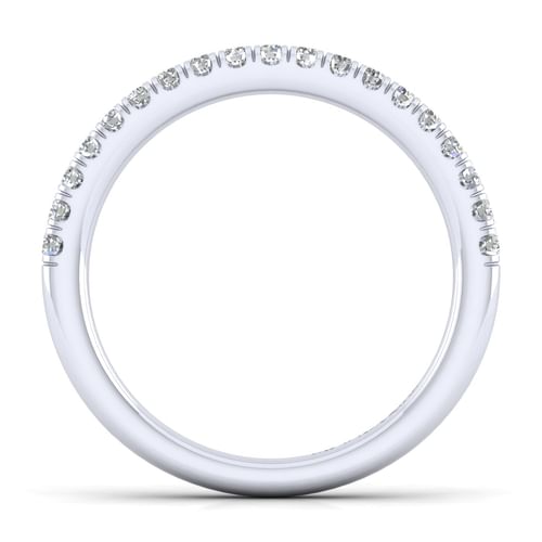 14K White Gold   Matching Wedding Band