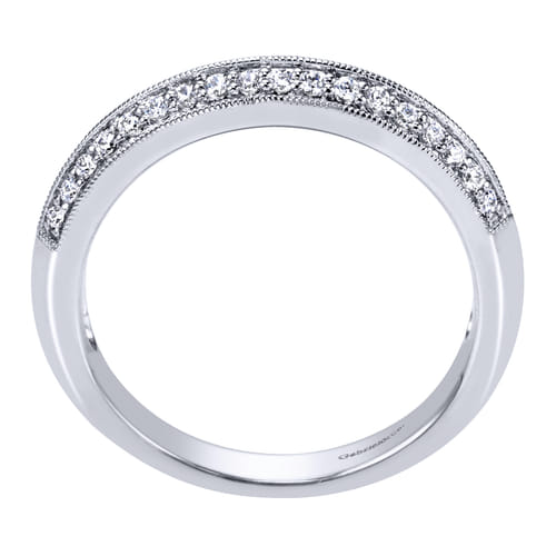 14K White Gold Matching Wedding Band 14K White Gold Matching Wedding Band