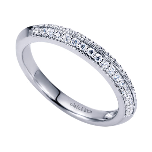 14K White Gold Matching Wedding Band 14K White Gold Matching Wedding Band