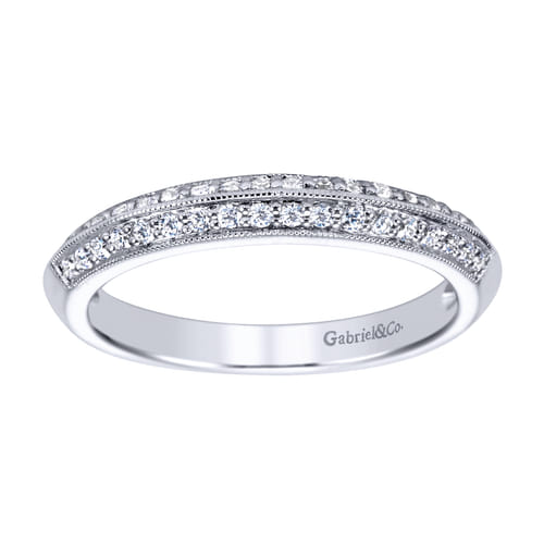 14K White Gold Matching Wedding Band 14K White Gold Matching Wedding Band