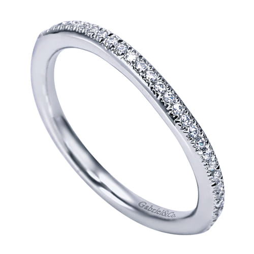 14K White Gold   Matching Wedding Band