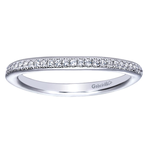 14K White Gold   Matching Wedding Band